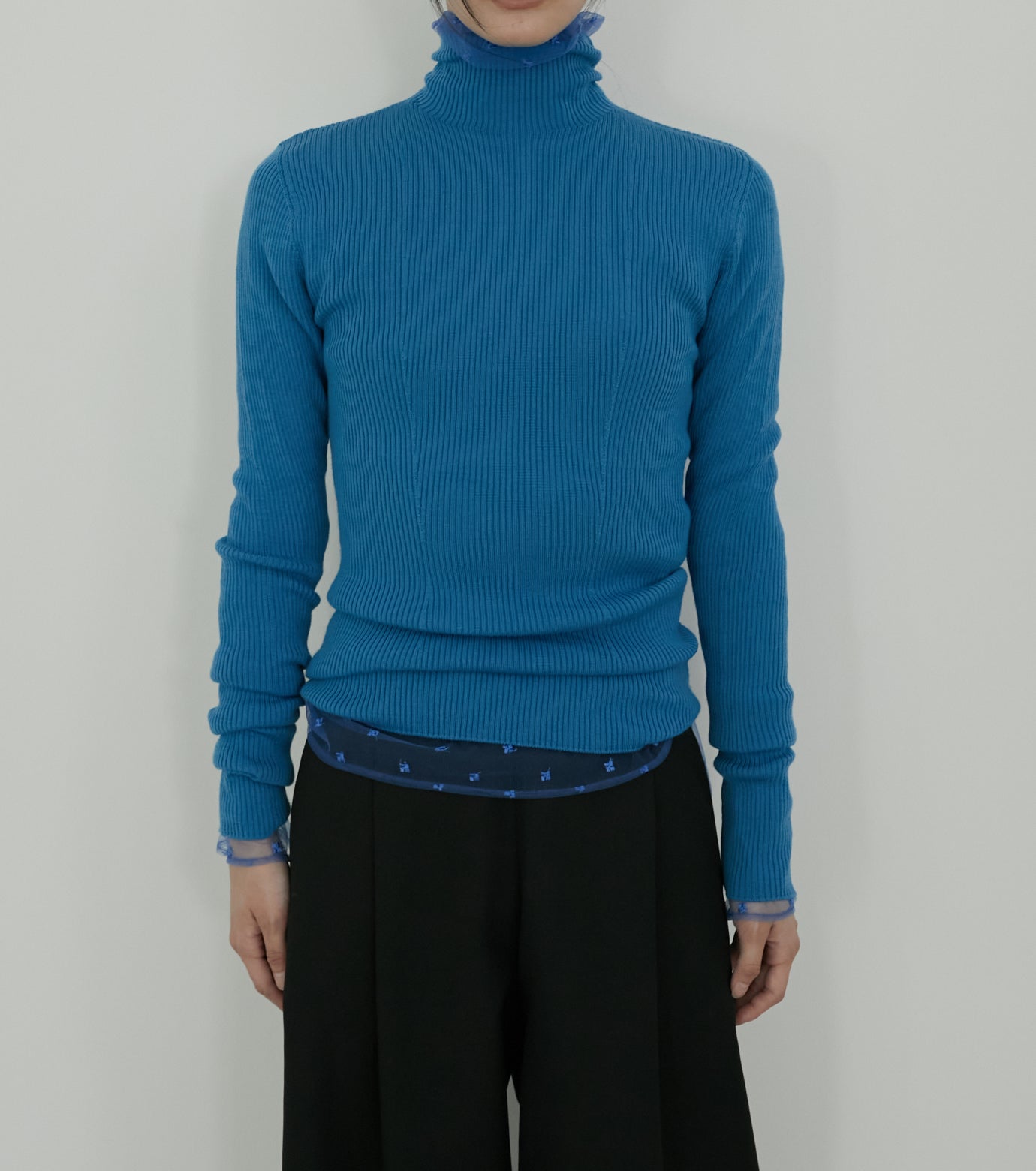 Wholegarment Turtle Knit