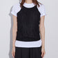 Eyelet Pattern Knit Camisol