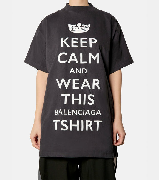 Keep Calm Oversized T-shirt