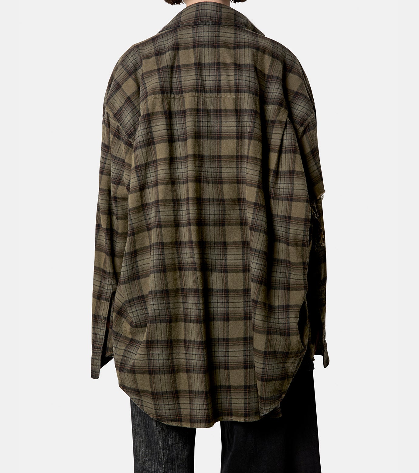 Overprint Check LS Layered Shirt