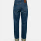 Denim Solid w/Heart Jacquard