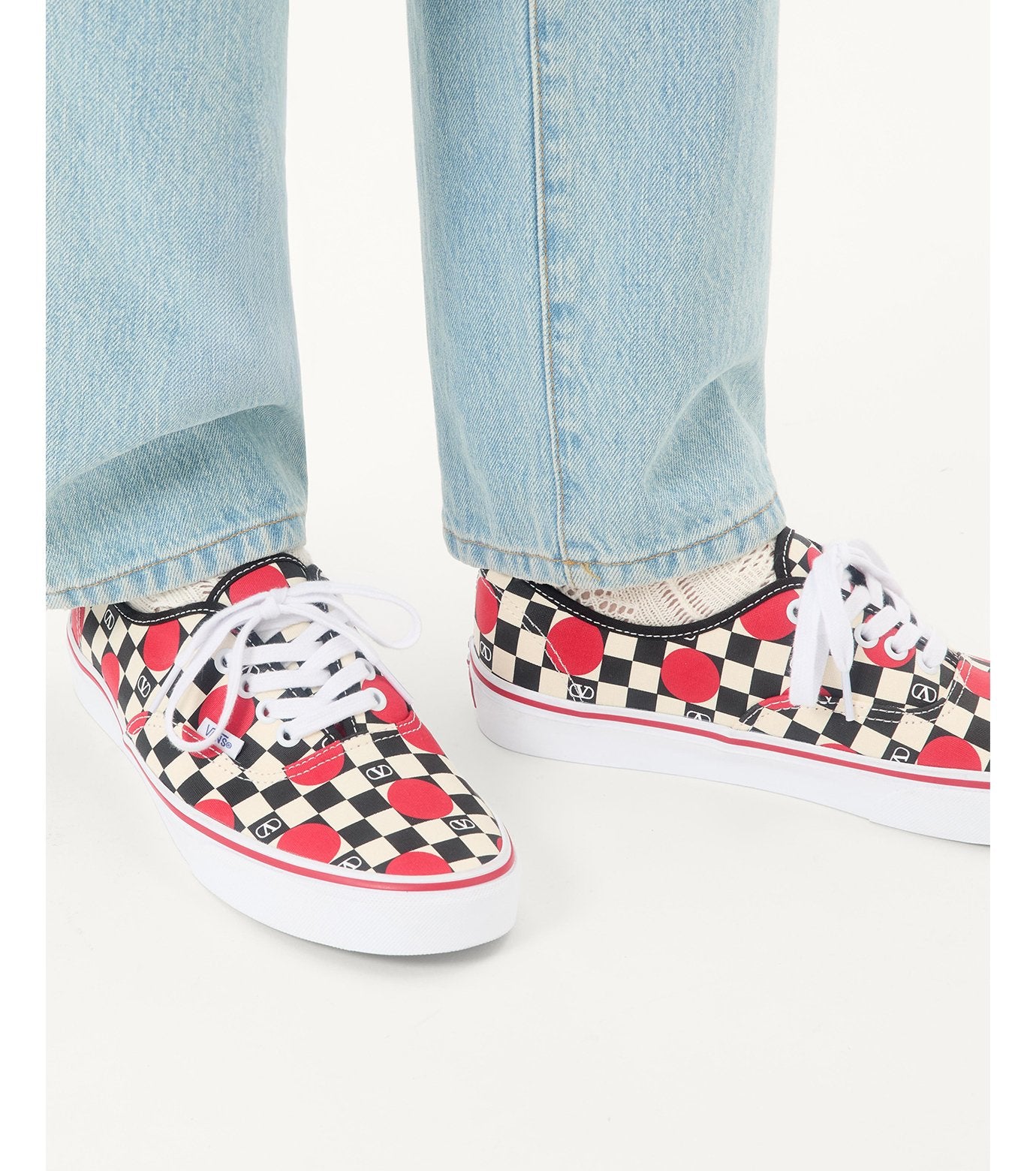 VANS_VLOGO CHECKERBOARD BIG DOTS