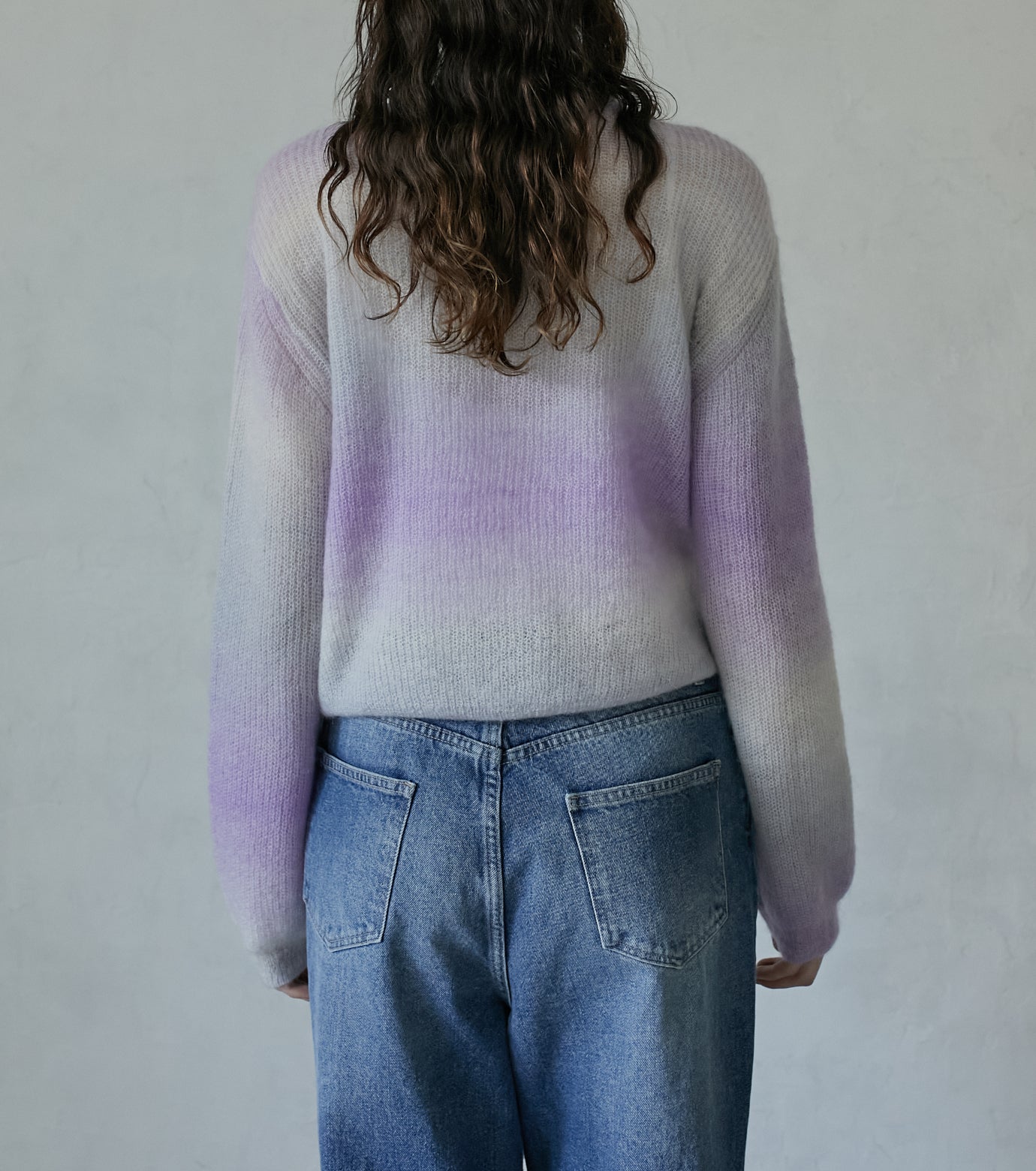 Gradation Mohair Cardigan