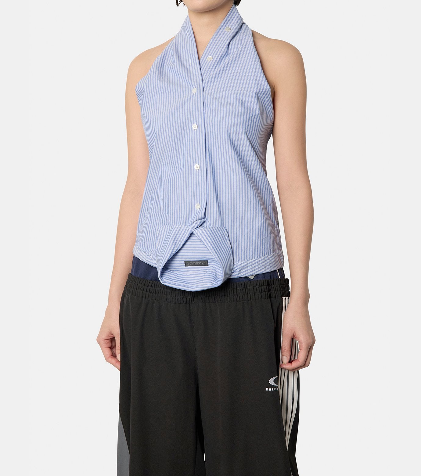 Shirt Top Stripe Poplin