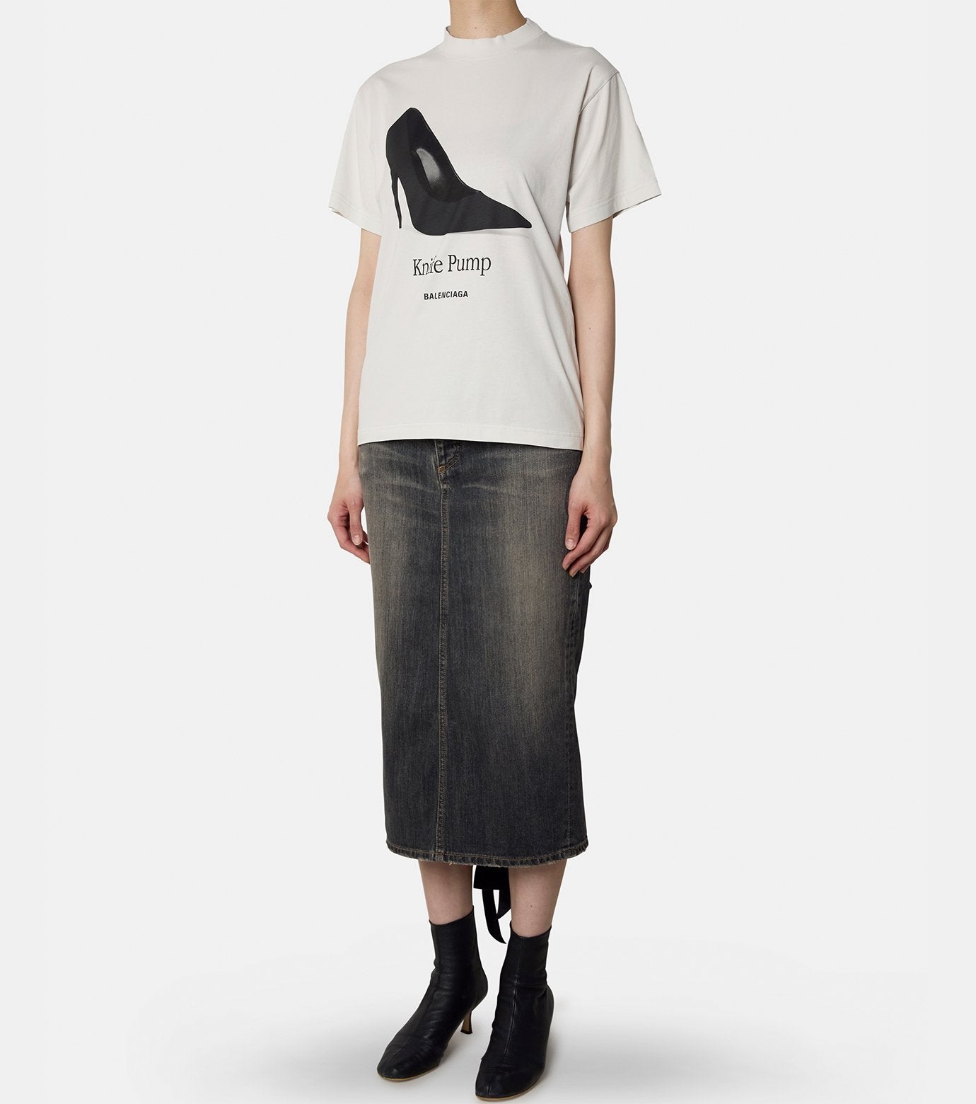 【BALENCIAGA】Knife pumps T-Shirts ナイフパンプス Tシャツ Knife Pump Small Fit T-shirt – RESTIR