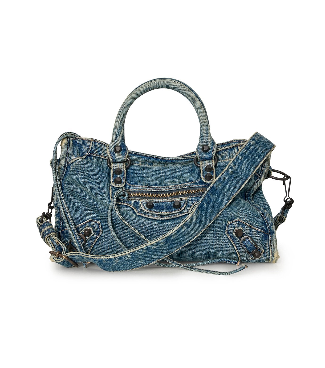 Le City Bag S Washed Denim
