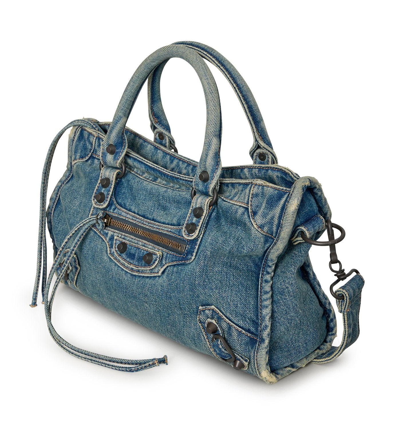 Le City Bag S Washed Denim