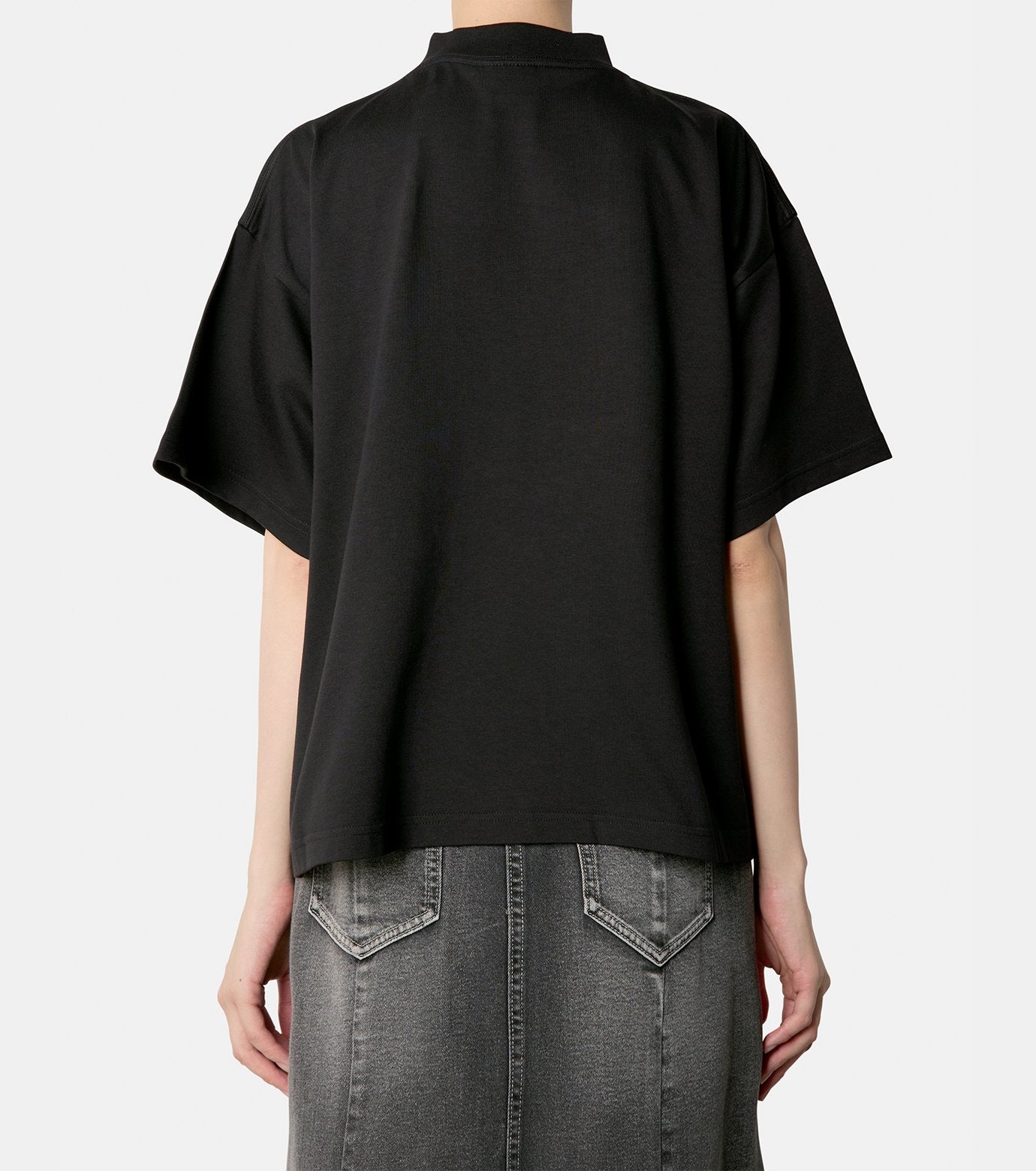 Paris Strass SS Cropped T-Shirt