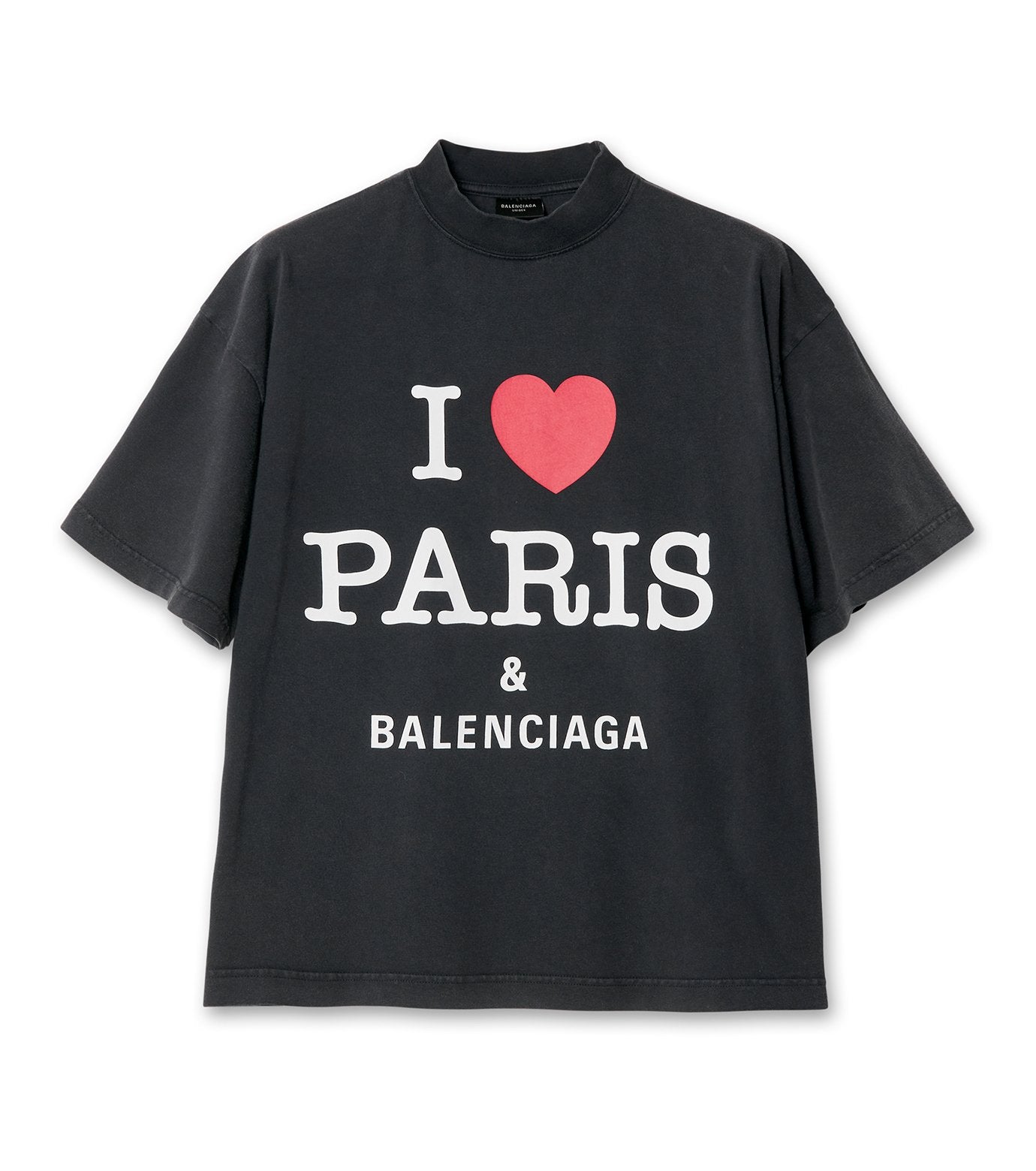 I Love Paris SS Cropped T-Shirt