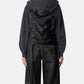 Lace-Up Zip-Up Hoodie