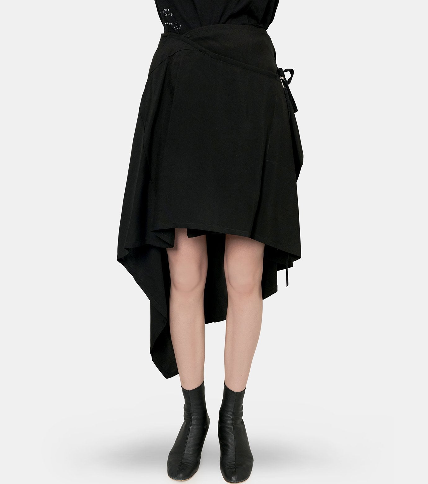Birit Asymmetrical Wrap Skirt