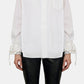 Suna Raw Edge Ruffled Cuffs
