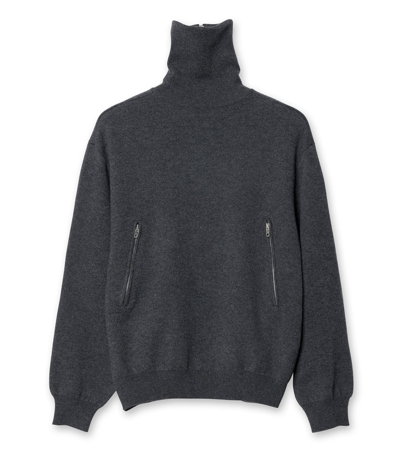 Back-to-Front High Neck Sweater