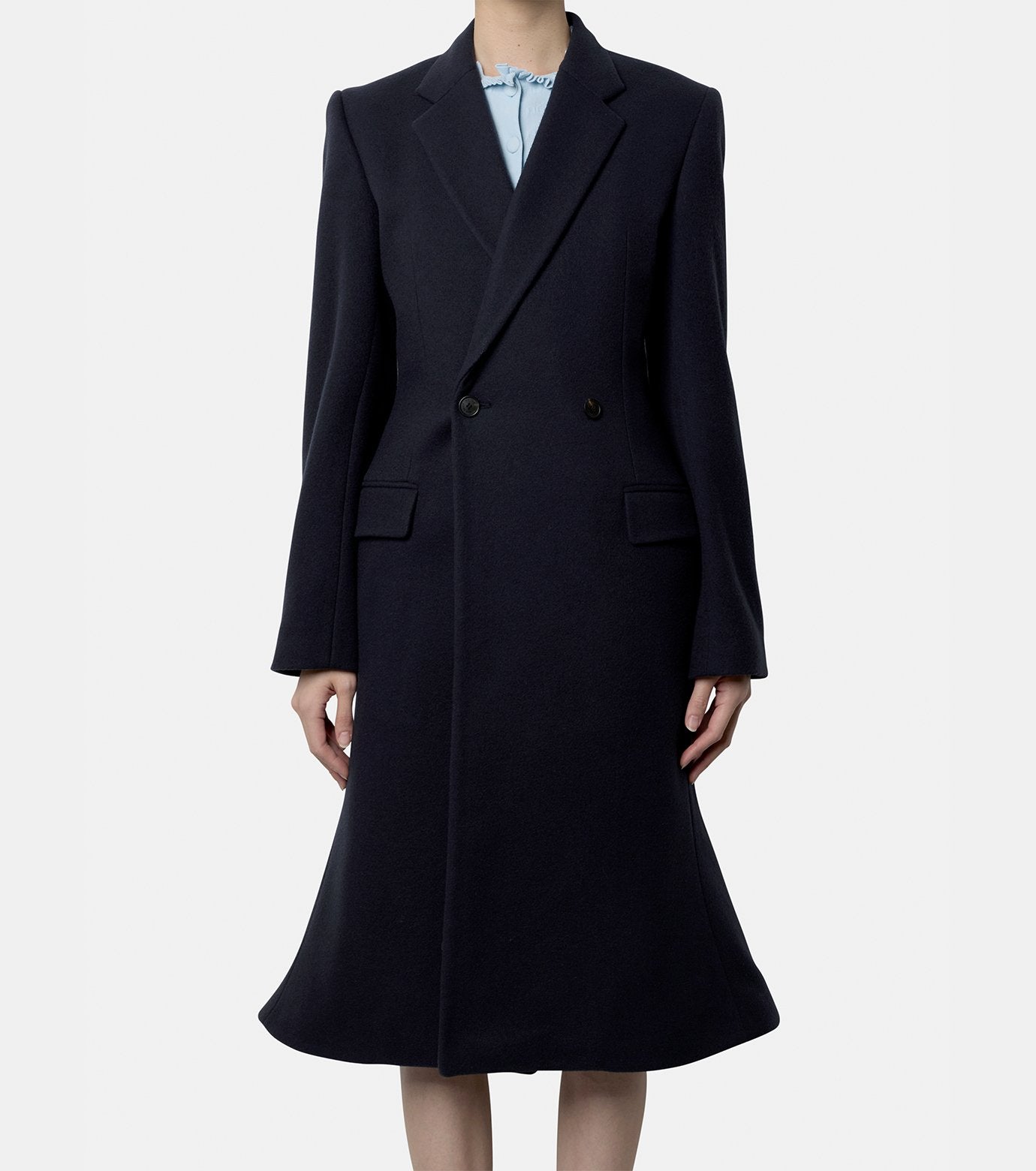 Godet Midi Coat