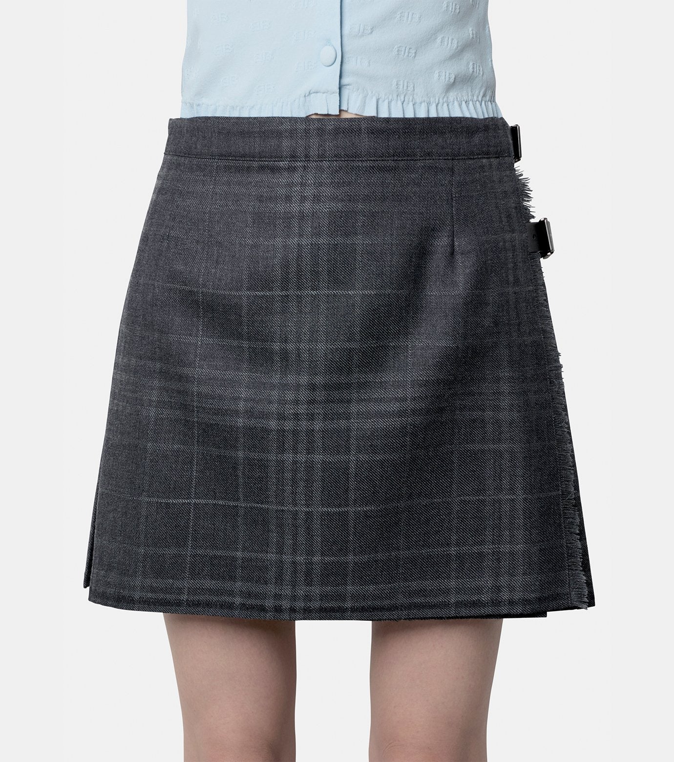 Pleated Mini Skirt