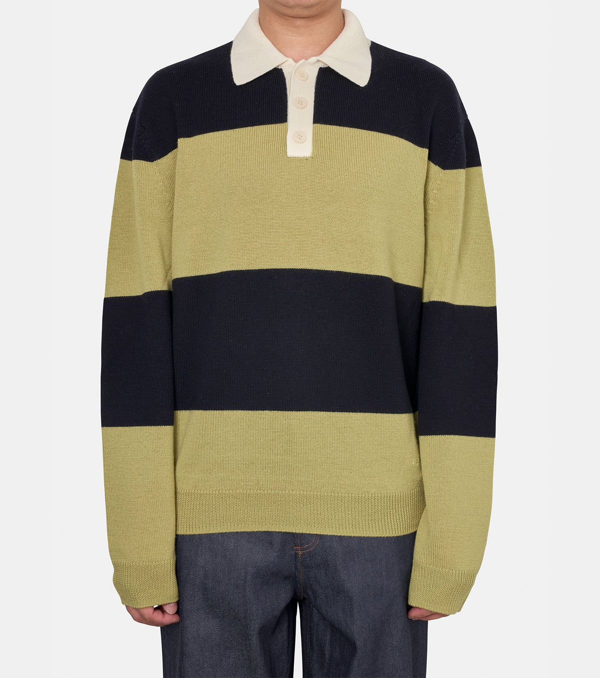 POLO LUIS LOGO-MERINOS CLASSIQUE RAY