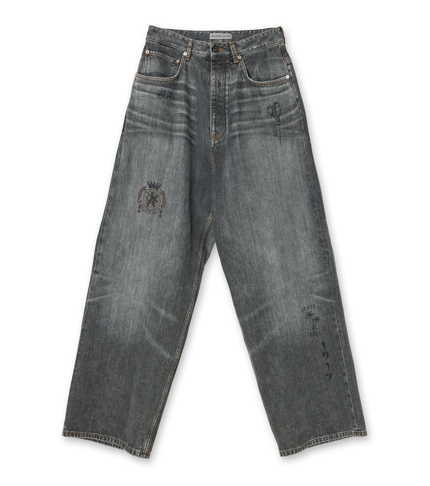 Tattoo Baggy Pants