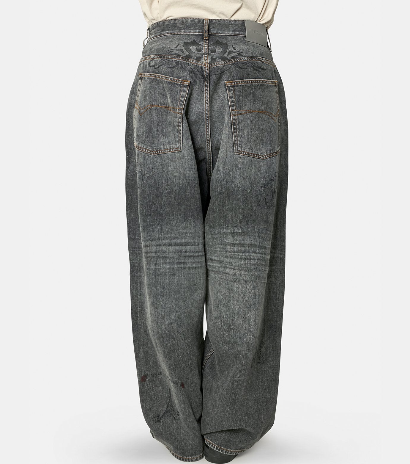 Tattoo Baggy Pants