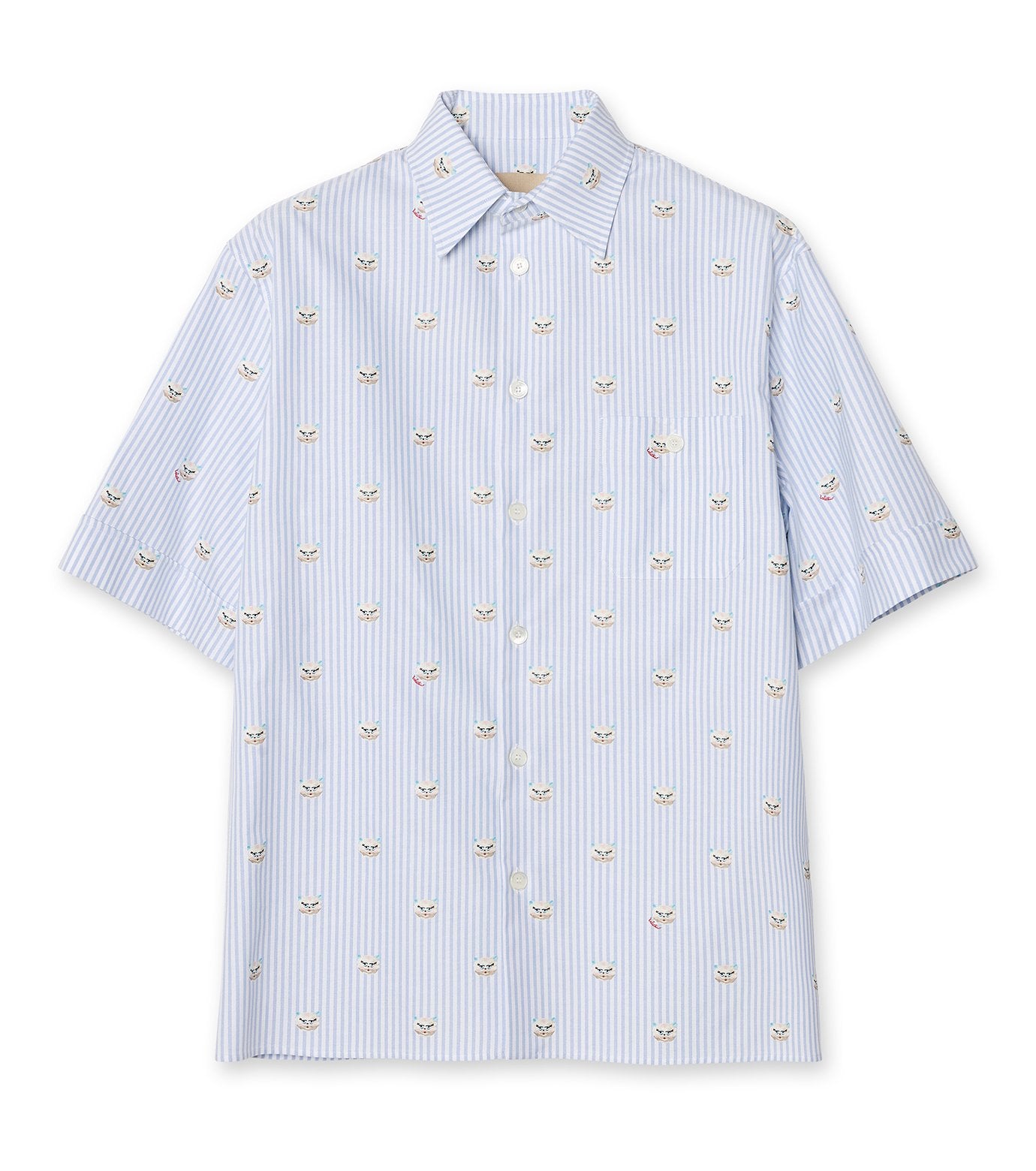 STRIPE LE CHAT DE LA MAISON CAMICIA