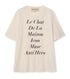 COTTON JERSEY T-SHIRT "..ANTI HERO"