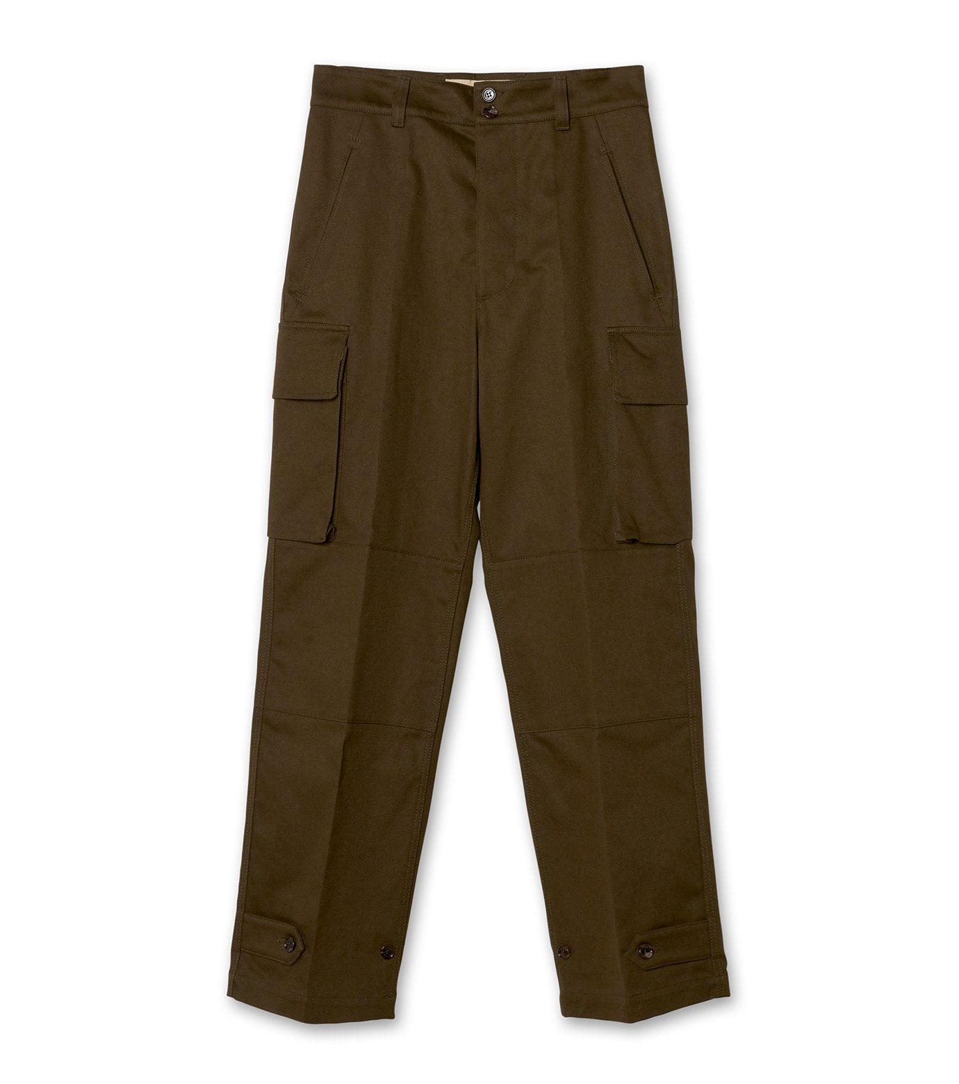 COTTON GABARDINE PANTALONE CARGO