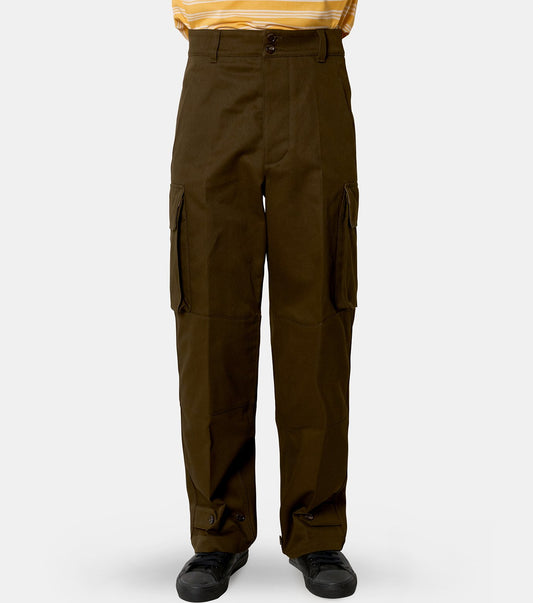 COTTON GABARDINE PANTALONE CARGO