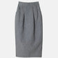 High-Waisted Cocoon Skirt