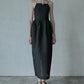 Halterneck Barrel Jacquard Dress