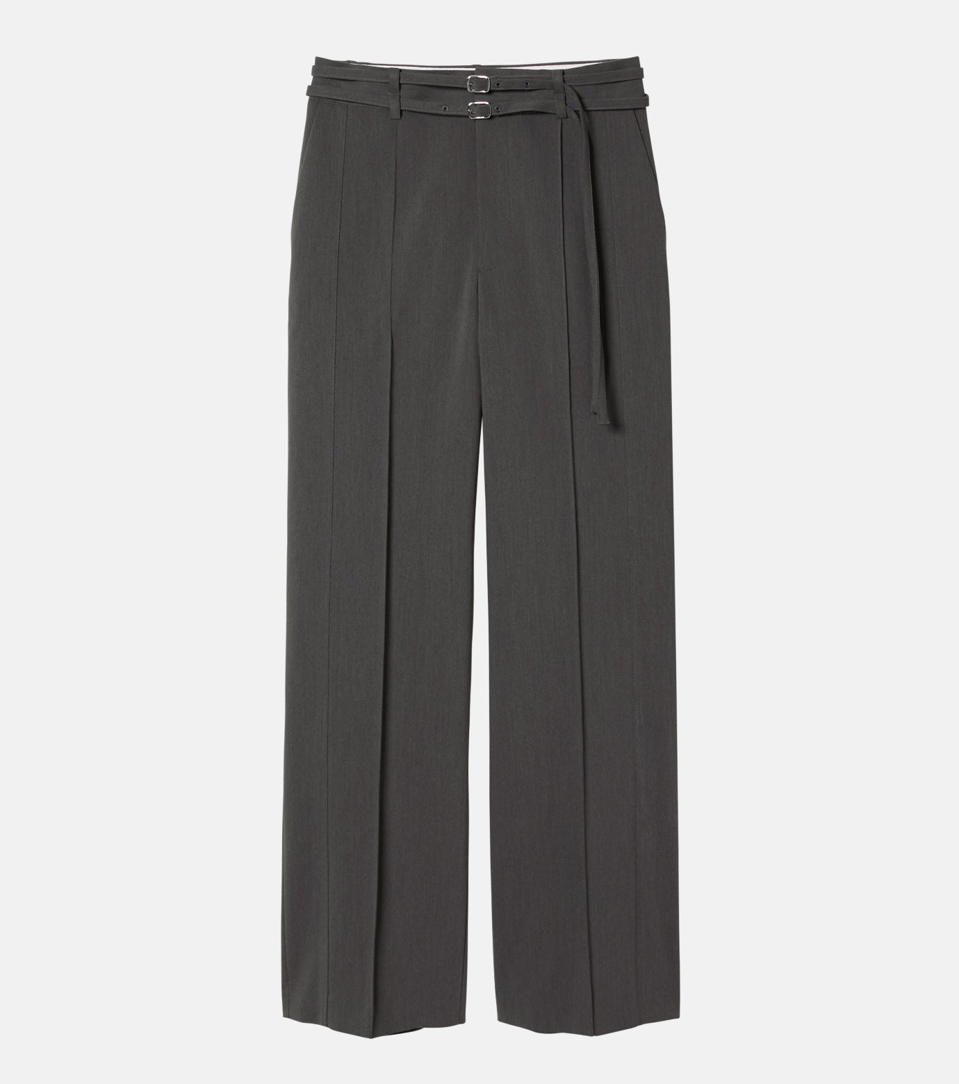 Oxford Double Belted Pants