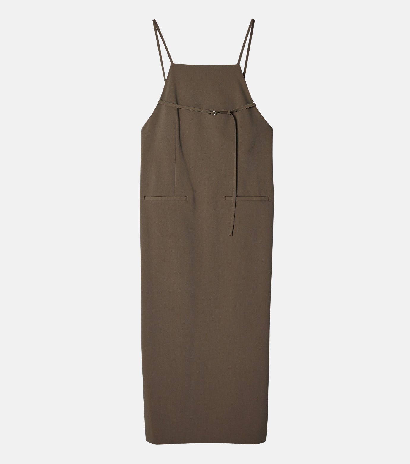 Oxford Midi Dress