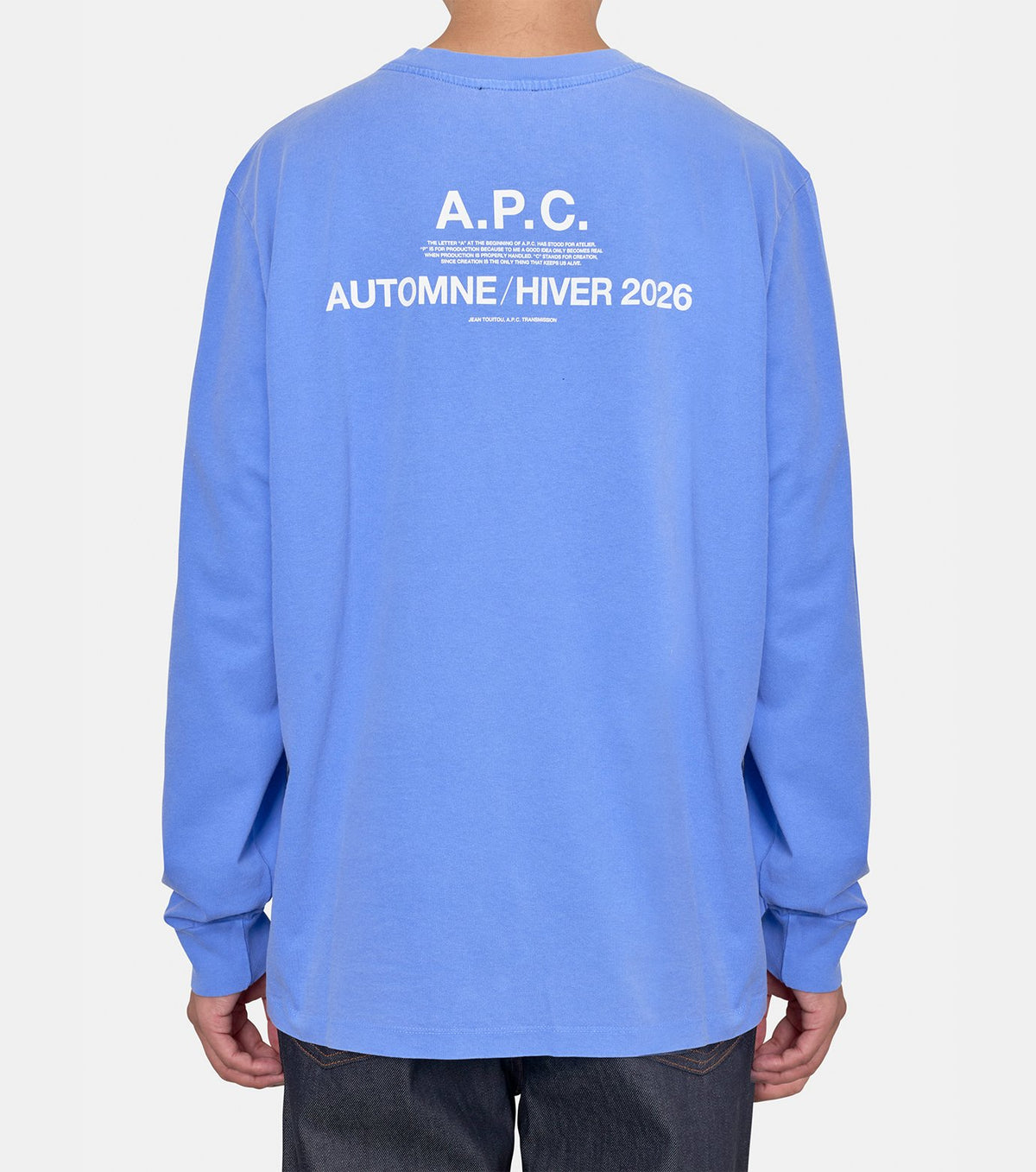 T-SHIRT MANCHES LONGUES APC HIVER 27