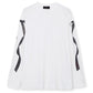 RIBBON BOW TAIL PRINT LONG SLEEVE T