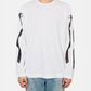 RIBBON BOW TAIL PRINT LONG SLEEVE T