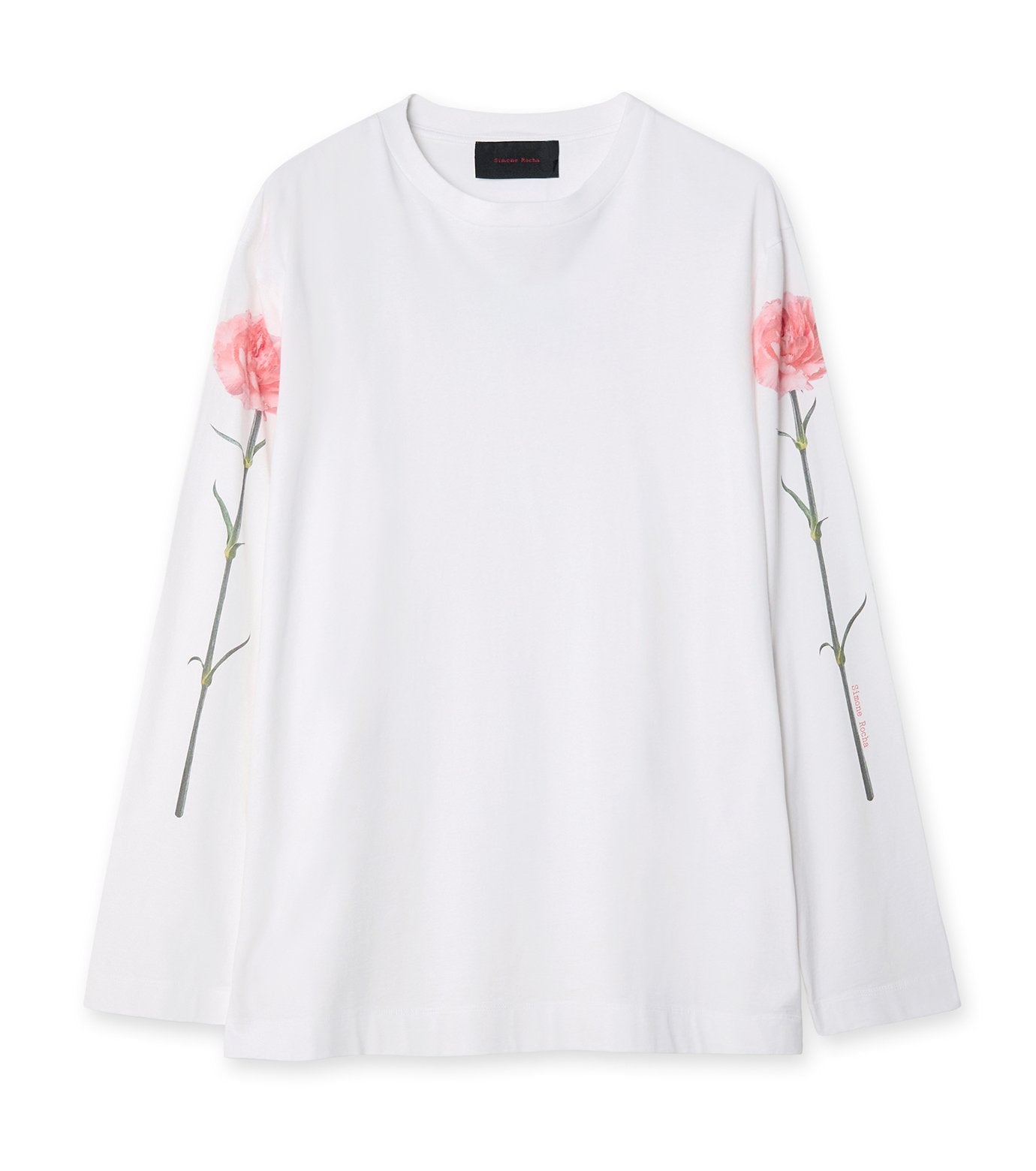 CARNATION PRINT LONG SLEEVE T-SHIRT