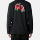 CLUSTER ROSE LOGO PRINT LONG SLEEVE
