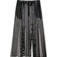 Ribbon Daisy Chain Multi Slit Skirt