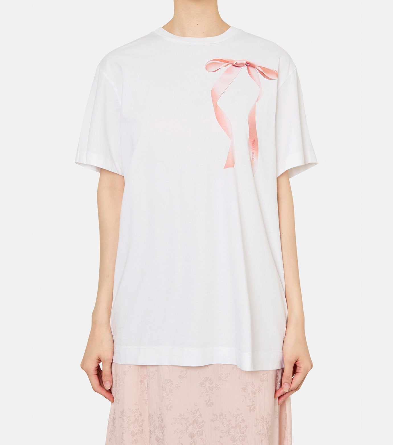 Ribbon Bow Tail Print T-Shirt
