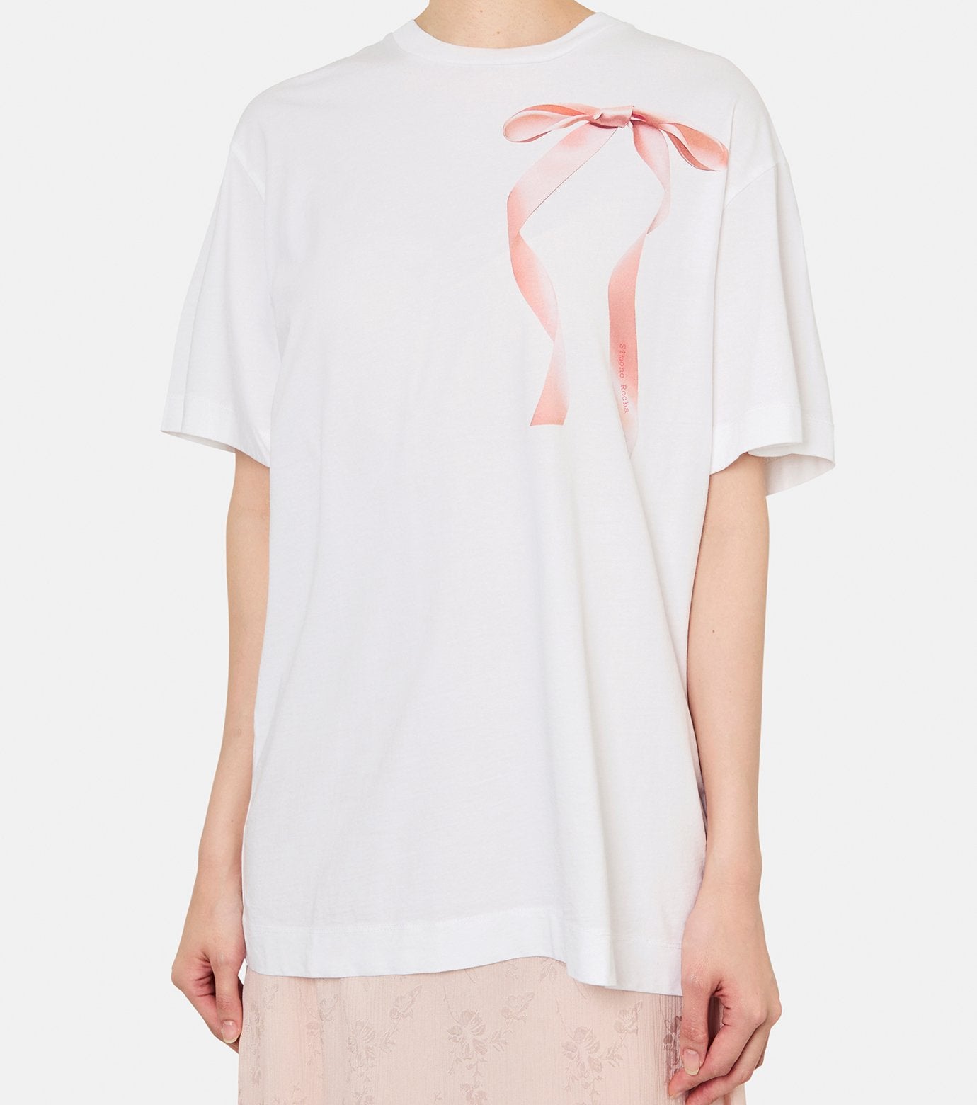 Ribbon Bow Tail Print T-Shirt