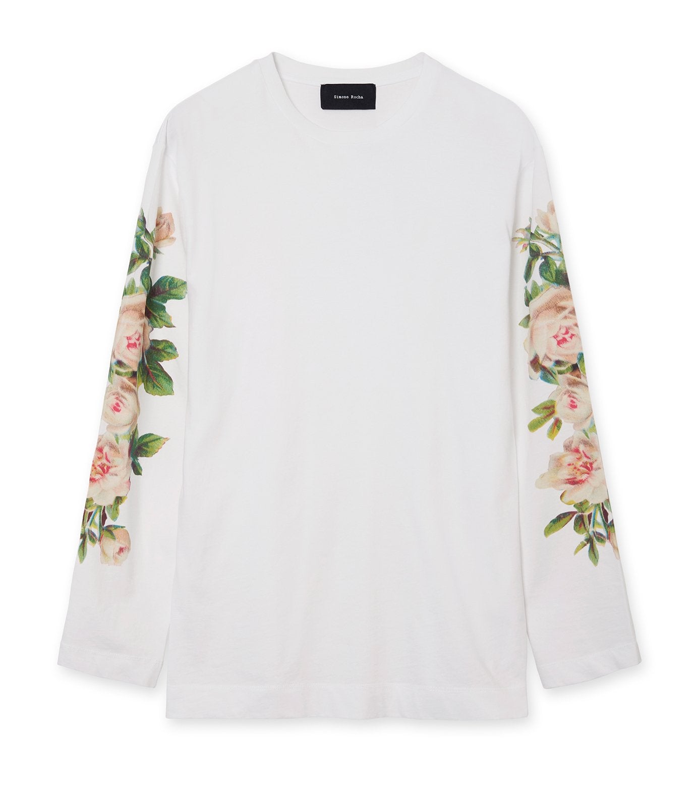 Rose Banquet Print LS T-Shirt