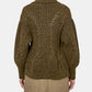 Sculpted Collared Chunky Knit CD