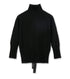 Back Ribbon Dtl High Neck Cashmere
