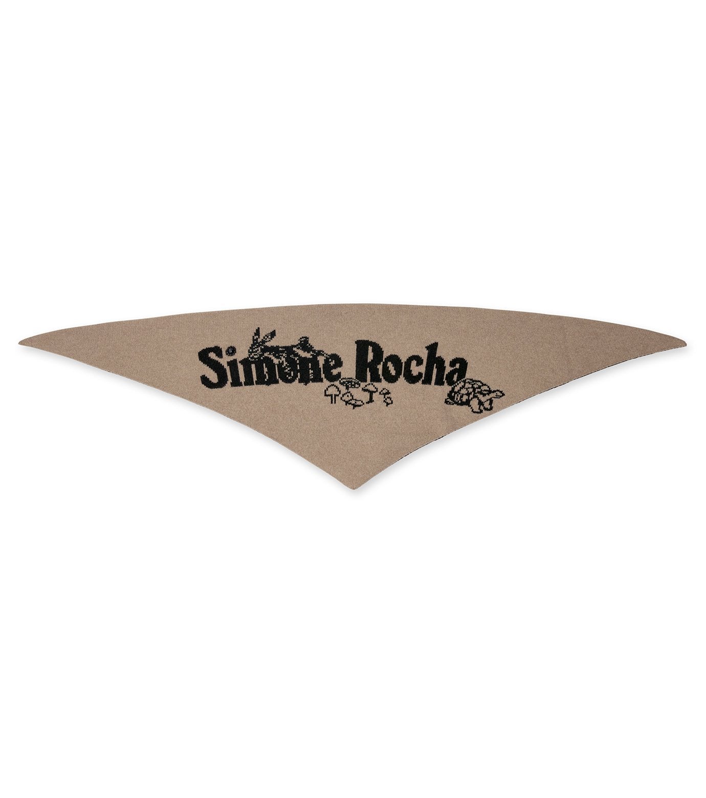 Graphic Logo Knit Neckerchief