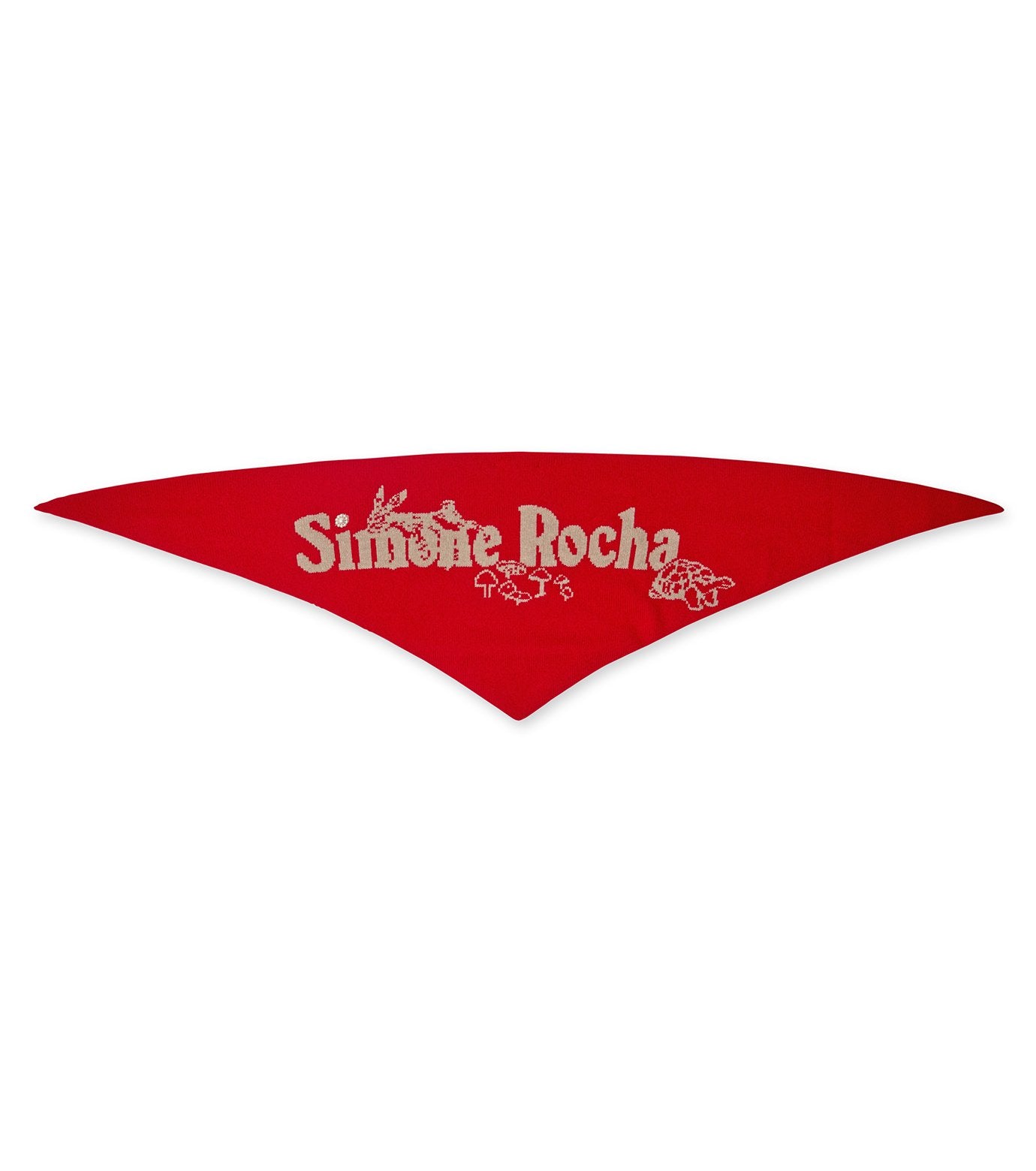 Graphic Logo Knit Neckerchief