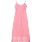 Slip Dress w/Deep Lace Trim