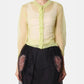 Cropped LS Cardigan w/Bow Ribbon