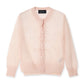 Cropped LS Cardigan w/Bow Ribbon