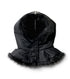 Split Faux Fur Zip Hood