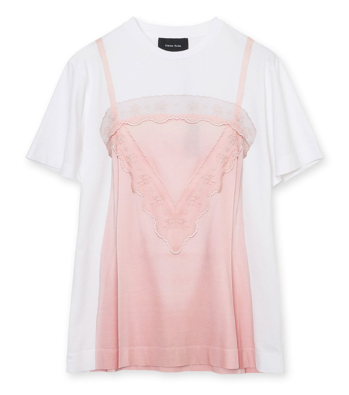 Satin Slip Drs Trompe l'Oeil PrintT