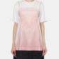 Satin Slip Drs Trompe l'Oeil PrintT