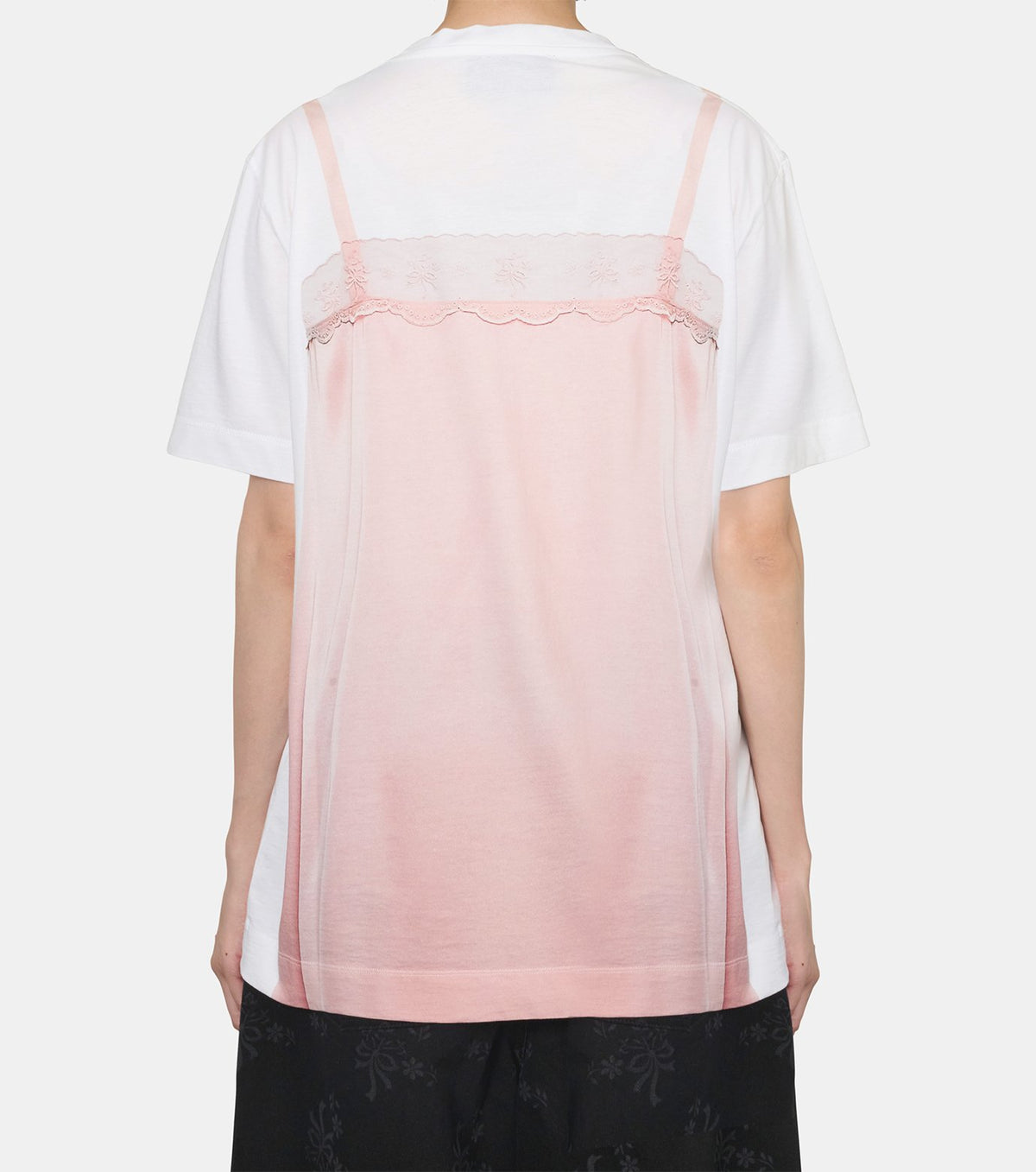 Satin Slip Drs Trompe l'Oeil PrintT